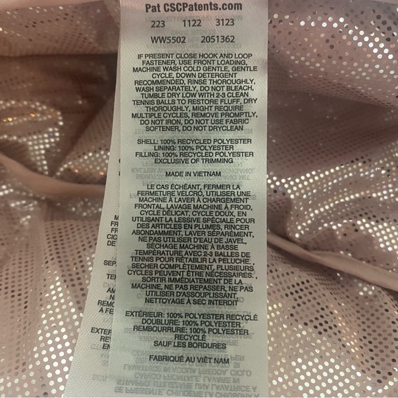 Columbia Pike Lake II Crop Jacket Women 2X Colorblock Insulated Omni-Heat Puffer - Picture 13 of 16